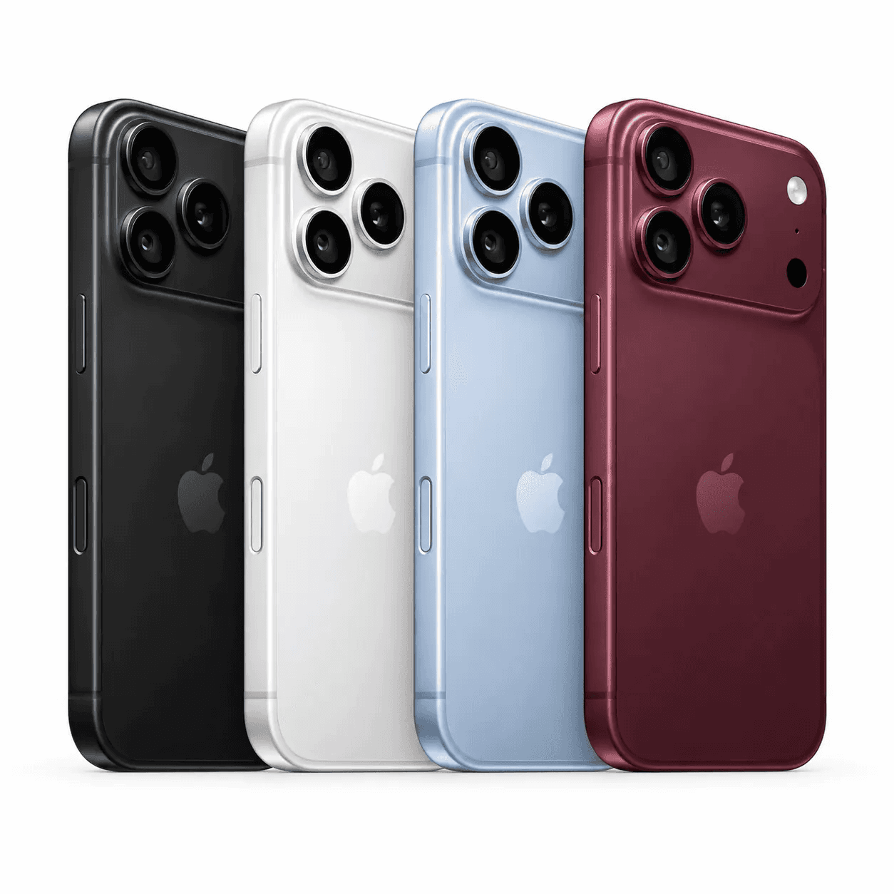 iPhone in four colors